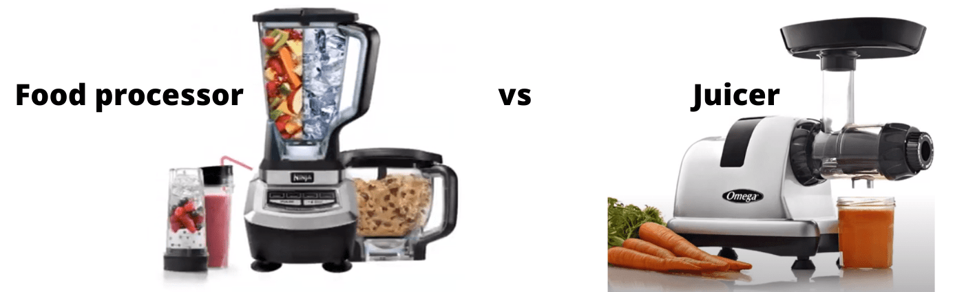 Food processor vs juicer