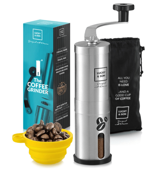 lucky & son manual coffee grinder