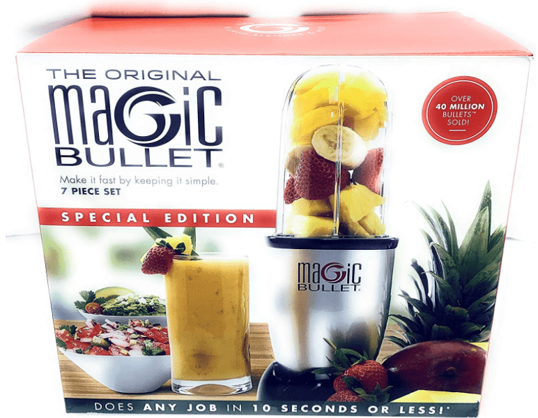 magic bullet blender 7 piece set