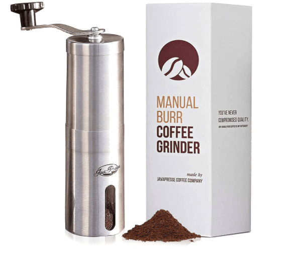javapresse burr coffee grinder