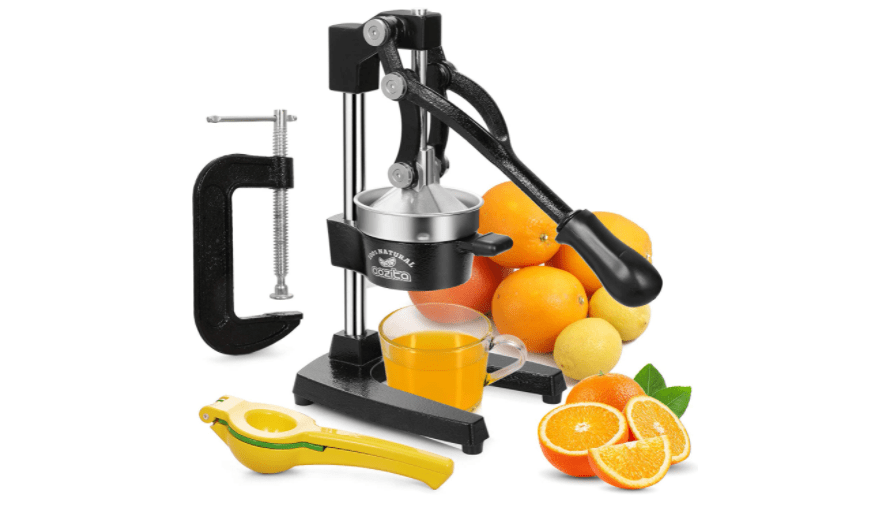 stainless steel hand press juicer